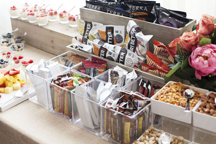 Snacks at an event