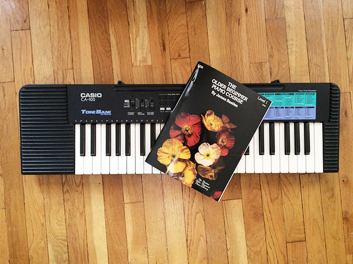 keyboard and piano instruction book