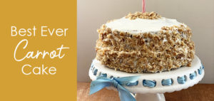 Best Ever Homemade Carrot Cake