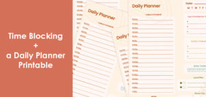 Daily Planner Printable