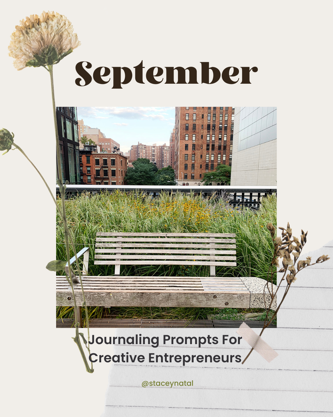 September journaling prompts for creative entrepreneurs